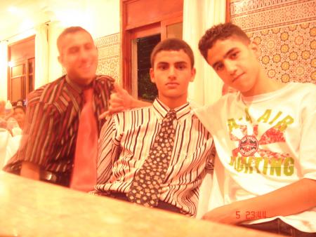 mes cousin(my ahmed+isam)et moi